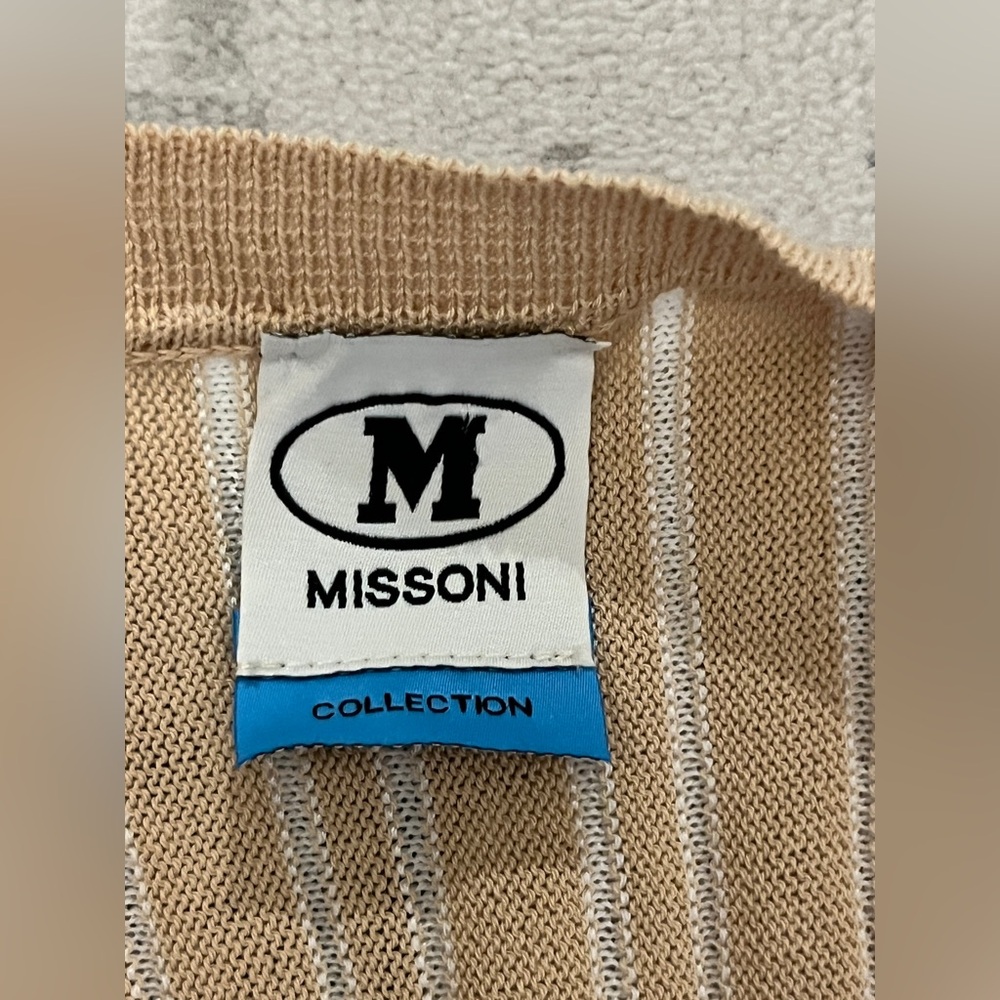 M Missoni Striped Cotton-Blend Maxi Dress size 38/ XS - Picture 9 of 16